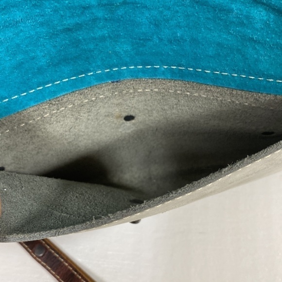 Genuine leather side wristlet western styleββββββββββββββββ - Picture 8 of 9